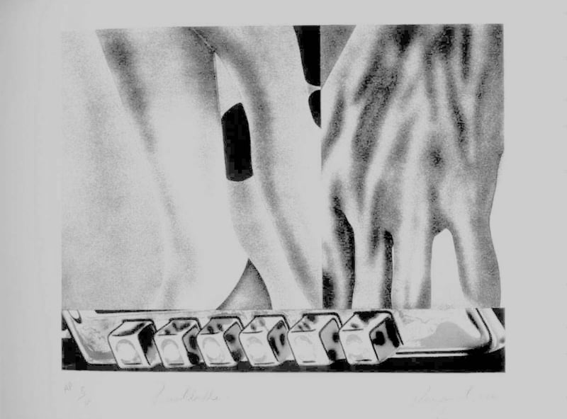 James Rosenquist – Pushbuttons, 1972 – Lithograph James Rosenquist – Pushbuttons, 1972 – Lithograph