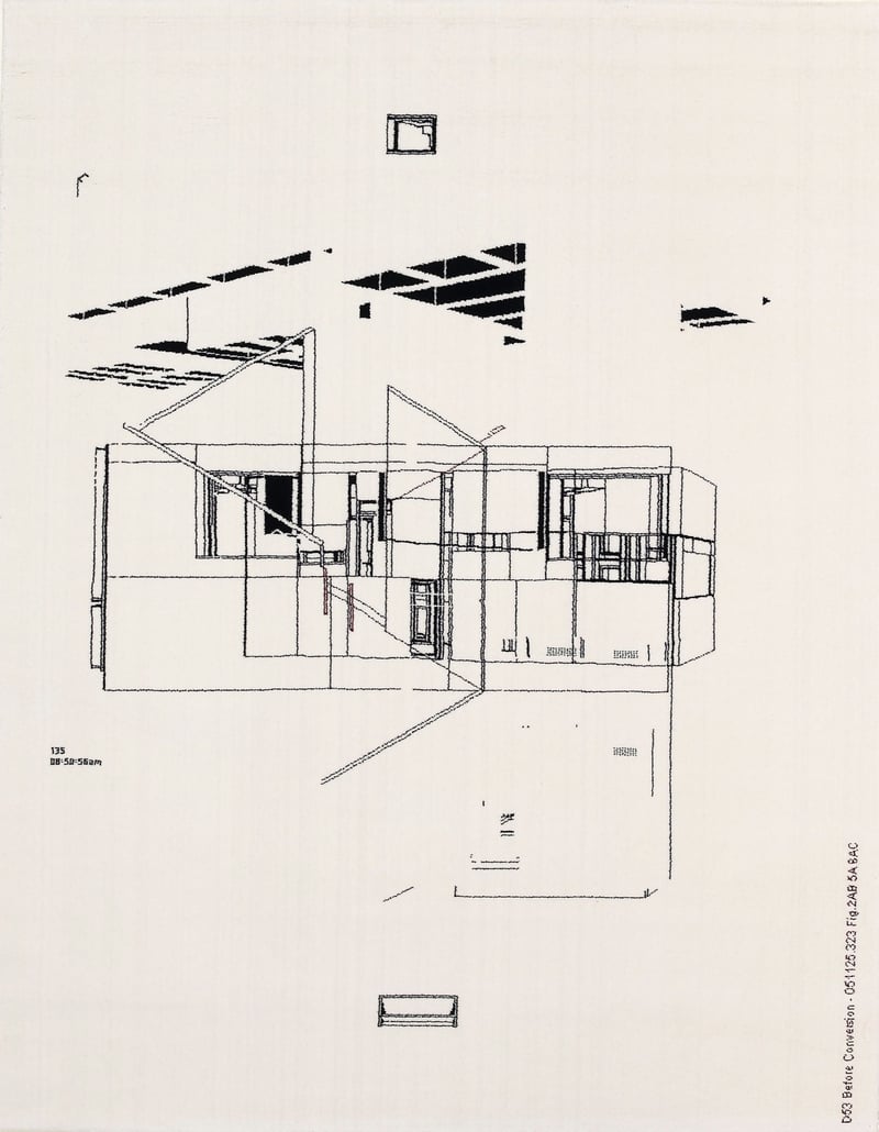 Jan De Cock – D53 Before Conversation - fig323, 2006 – Tapestry