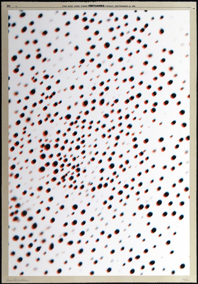 Ross Bleckner – September 23rd, 2016 – Lithograph