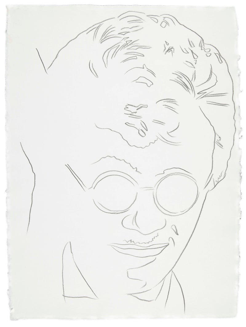 Andy Warhol – Rats and Star Band Member #2, 1983 – Pencil