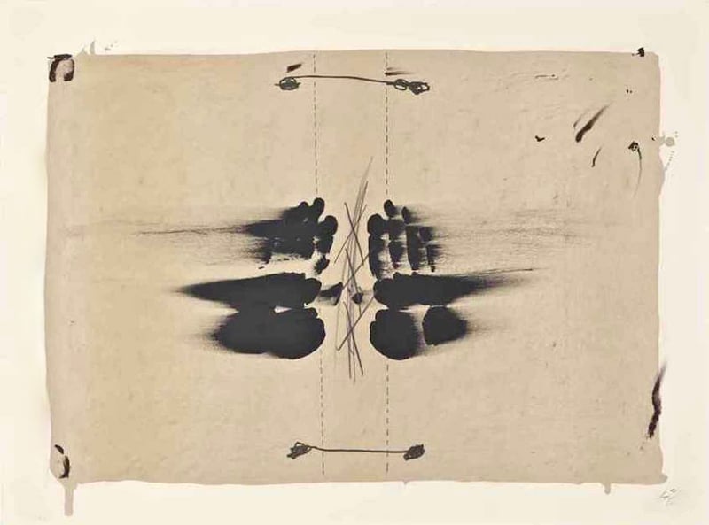 Antoni Tapies – Nocturno Matinal, 1970 – Técnica mixta Antoni Tapies – Nocturno Matinal, 1970 – Técnica mixta