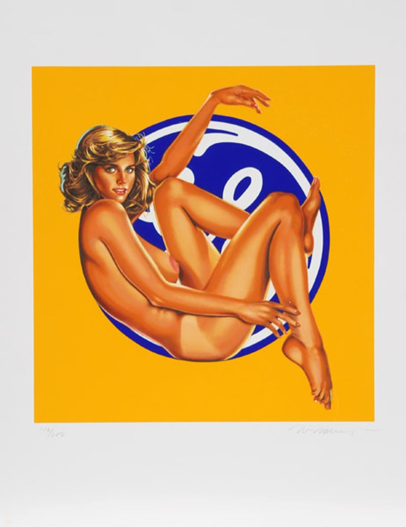 Mel Ramos – Gee Gee, 1997 – Litografía Mel Ramos – Gee Gee, 1997 – Litografía