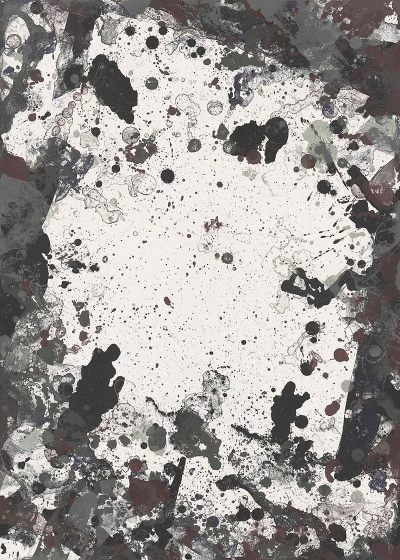 Sam Francis – Metal Line, 1971 – Litografía