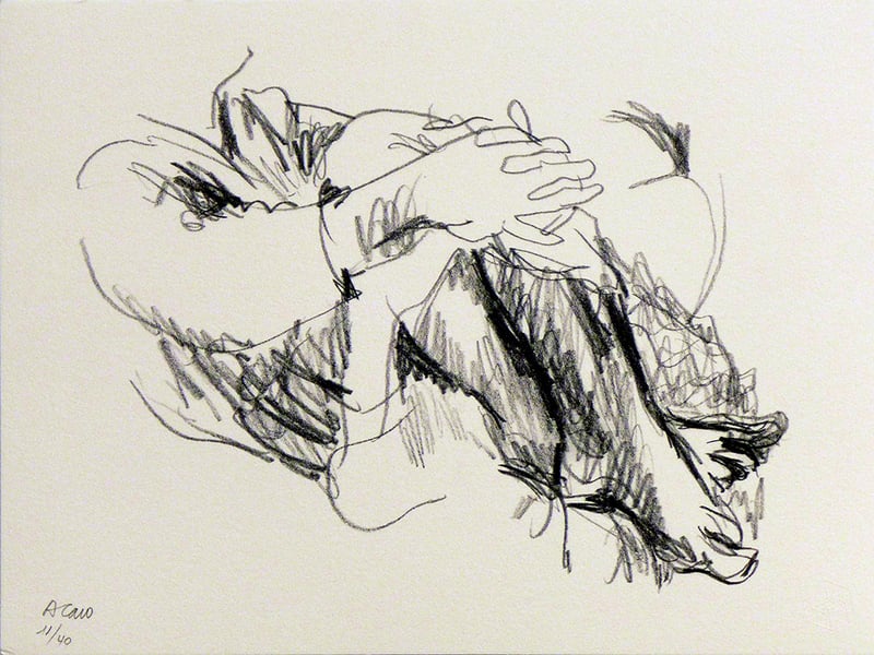 Anthony Caro – Untitled (Human Figure), 2003 – Lithografie