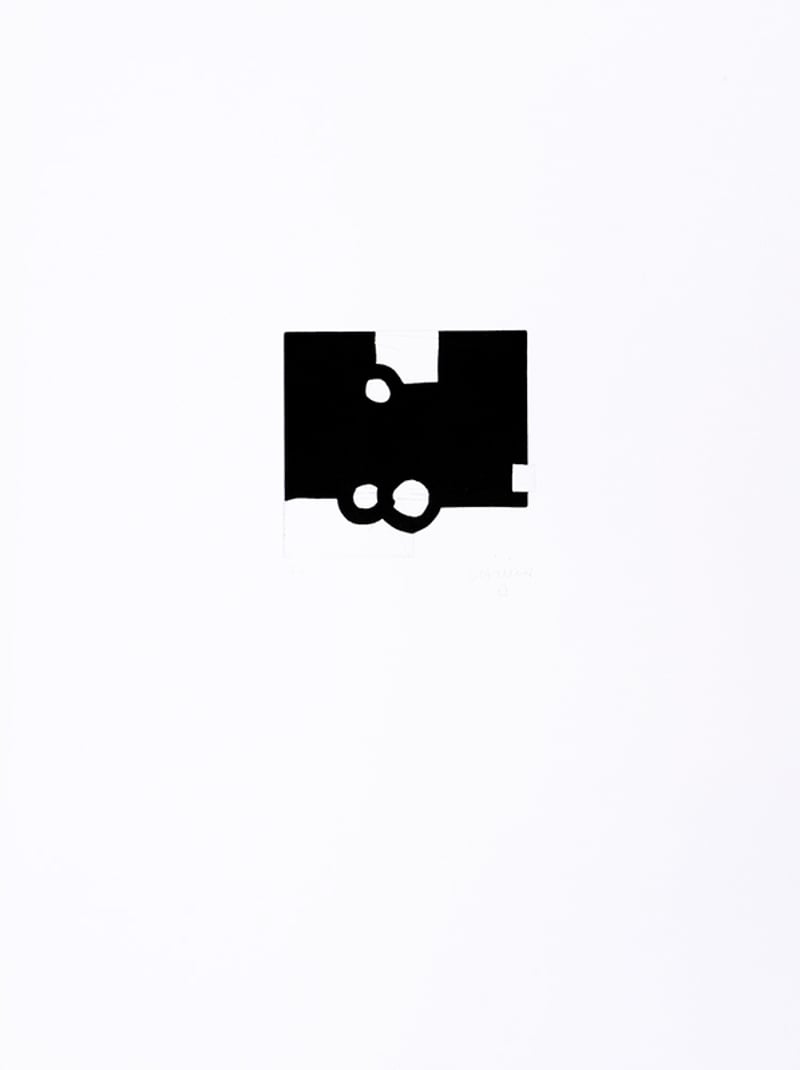 Eduardo Chillida – Bikaina XIV, 1988 – Grabado Aguatinta