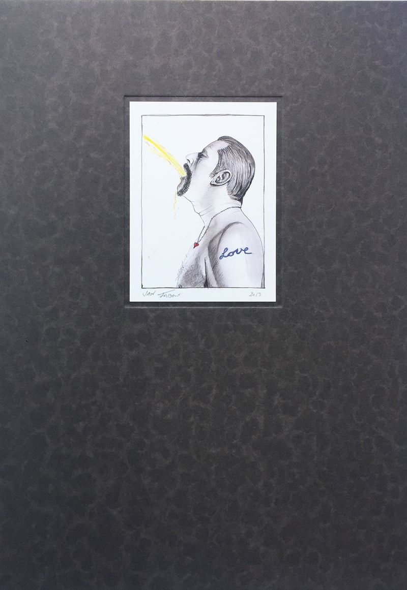 Jan Fabre – Love, 2013 – Collage