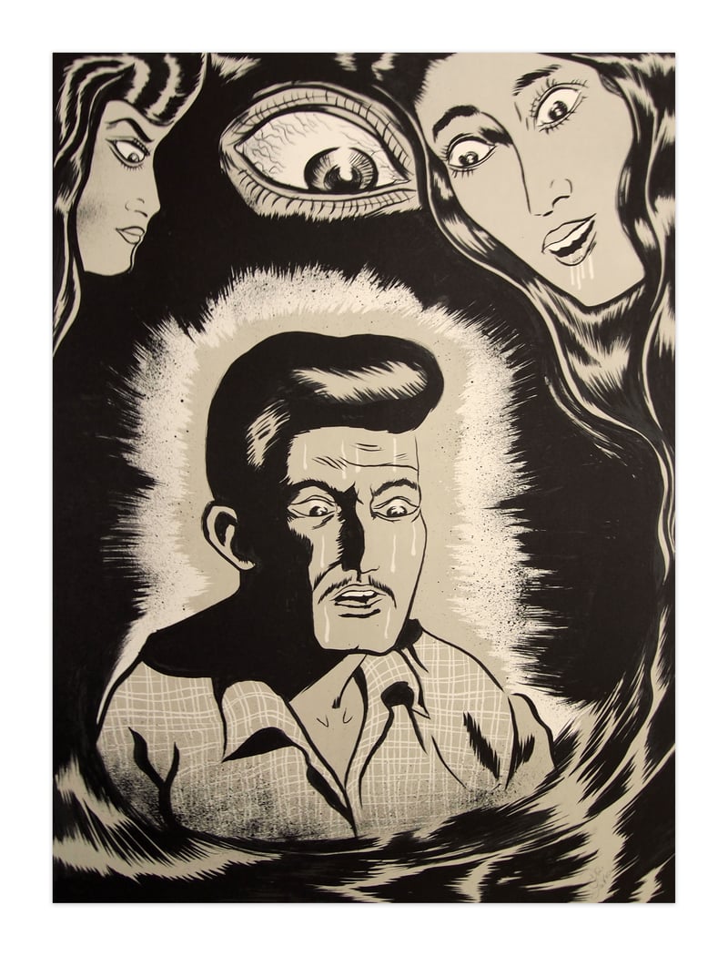 Dr Lakra – Ojo vigilante, 2009 – Lithographie