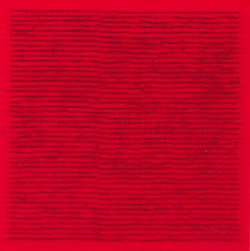 Bernard Aubertin – Clou (rouge), 1968 – Mixed Media