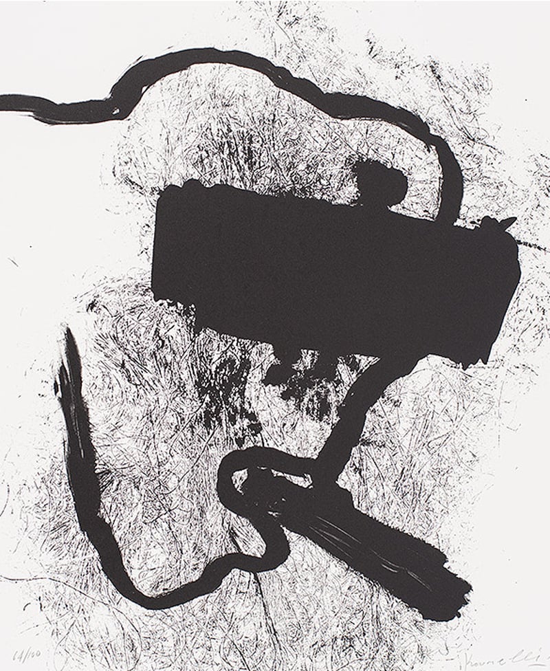 Jannis Kounellis – Composition, 2004 – Silkscreen Jannis Kounellis – Composition, 2004 – Silkscreen