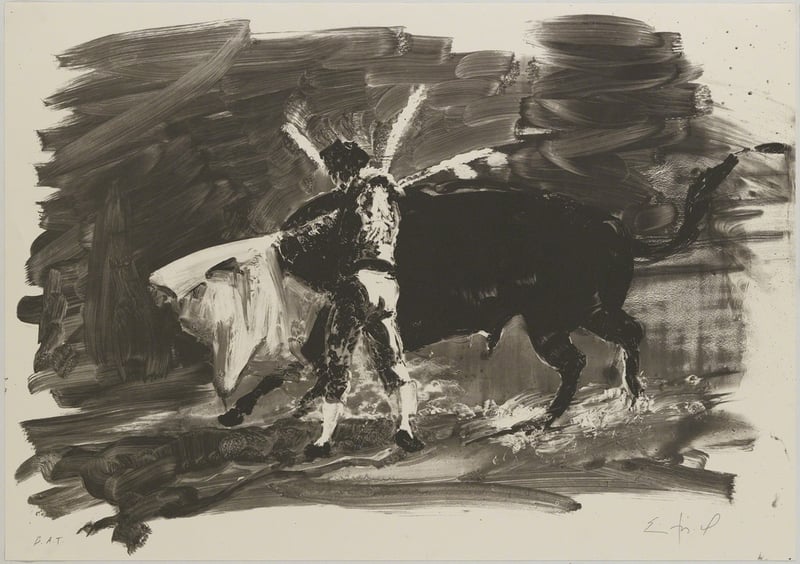 Eric Fischl – CAC, 2009 – Lithographie