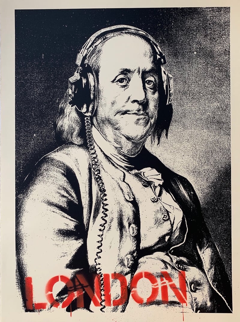Mr. Brainwash – Big Ben, 2009 – Mixed Media Mr. Brainwash – Big Ben, 2009 – Mixed Media