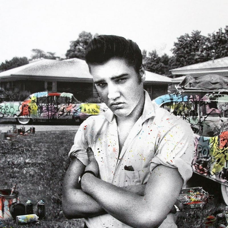 Mr. Brainwash – Cadillac King, 2019 – Serigraph Mr. Brainwash – Cadillac King, 2019 – Serigraph