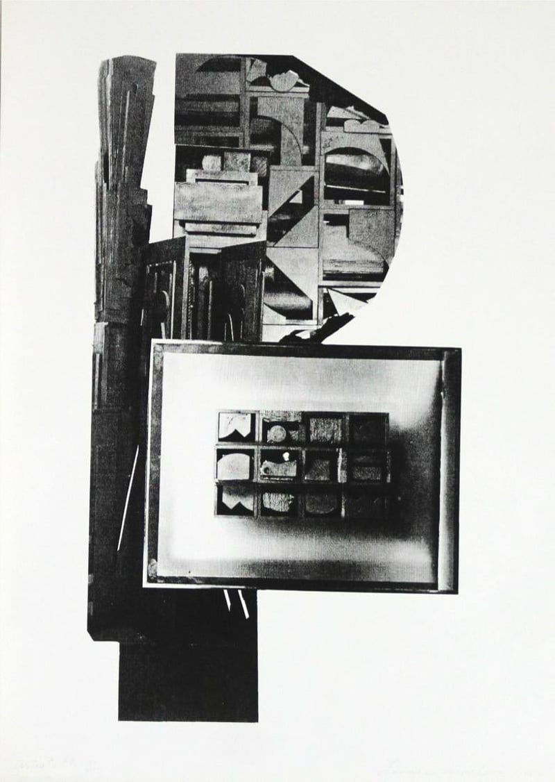 Louise Nevelson – Nursery rhyme, 1966 – Serigrafie