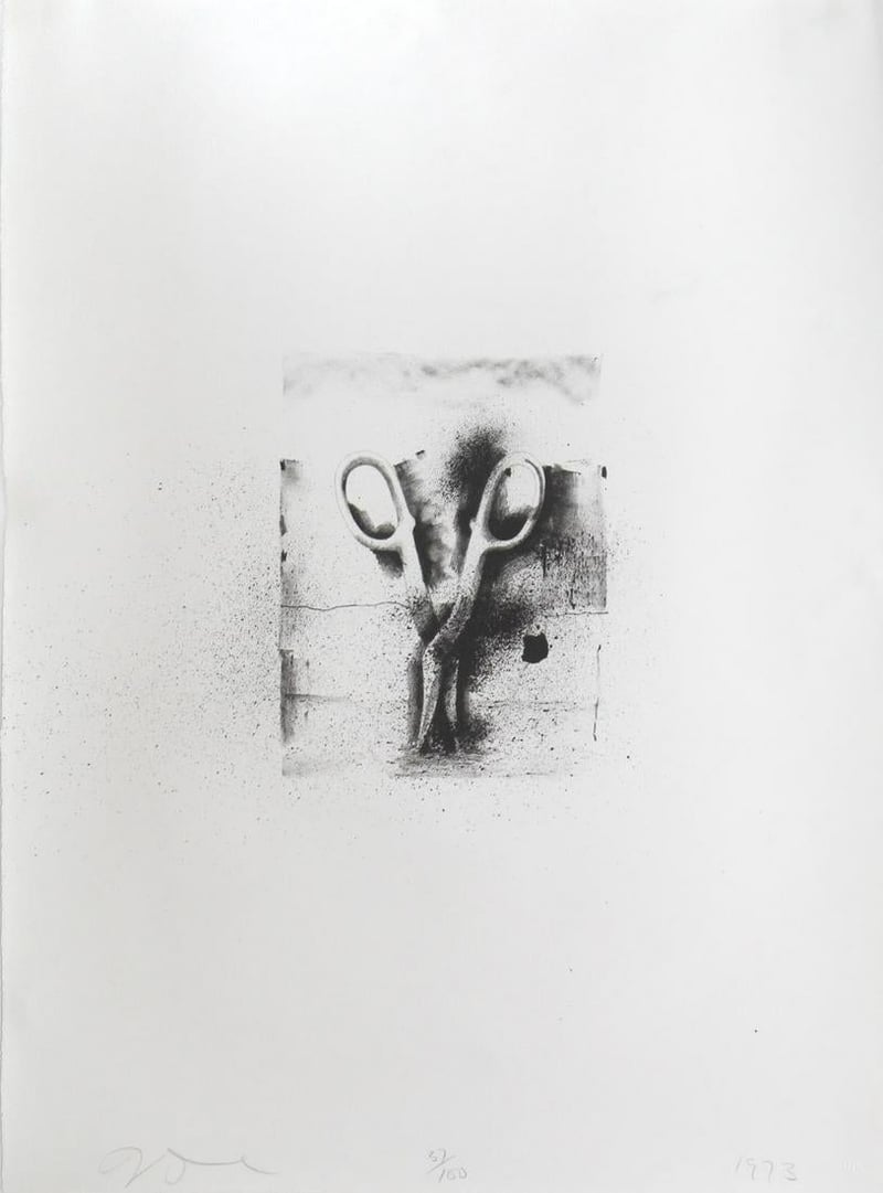 Jim Dine – Aus, 1973 – Lithograph Jim Dine – Aus, 1973 – Lithograph