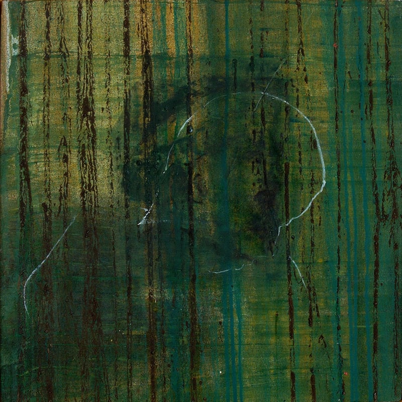 Thomas Lange – Brancacci (green), 1995 – Öl auf Leinwand