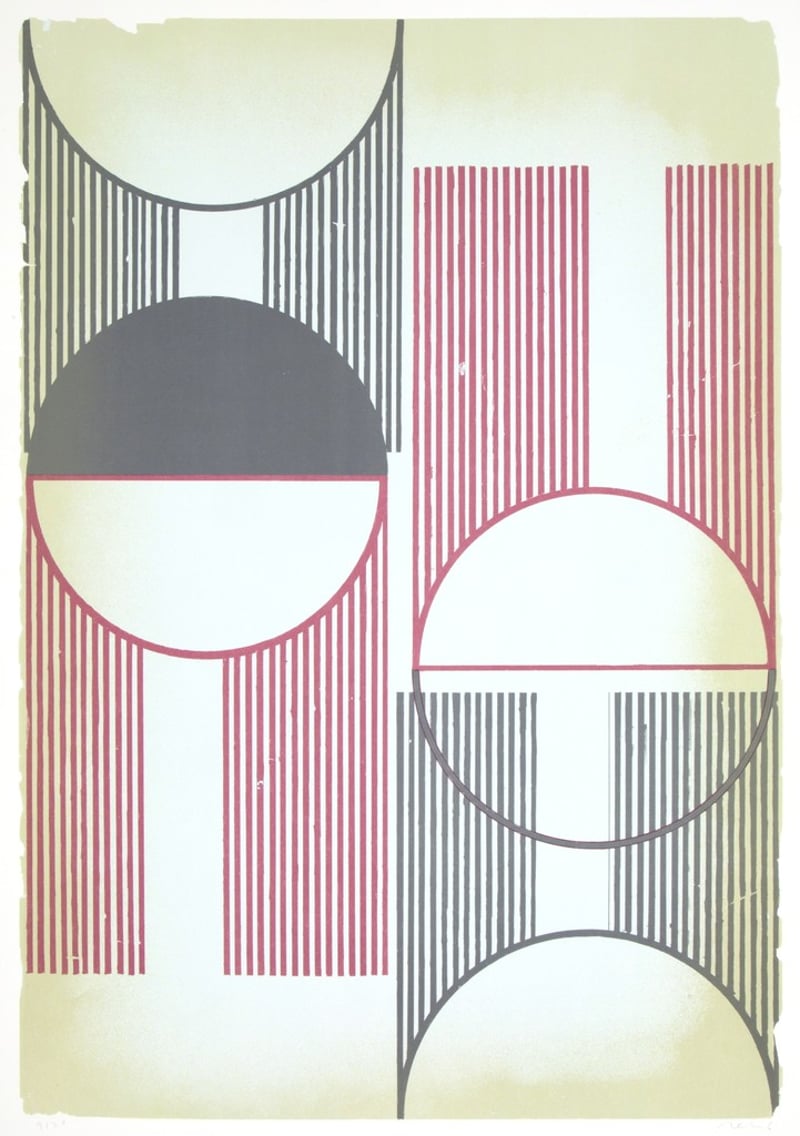 Regina Giménez – Sunrays 2, 2019 – Litografía Regina Giménez – Sunrays 2, 2019 – Litografía