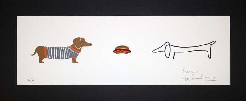 Nelson Leirner – Hot Dog, 2013 – Collage