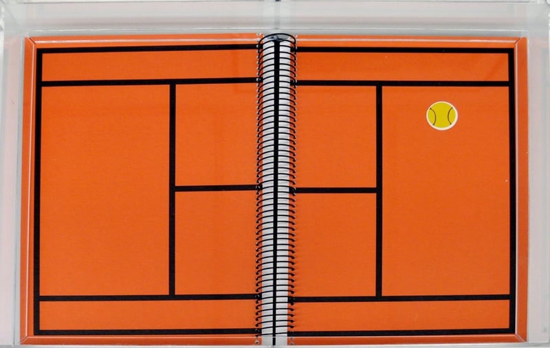 Nelson Leirner – Rio 2016 - Tenis, 2013 – Mischtechnik