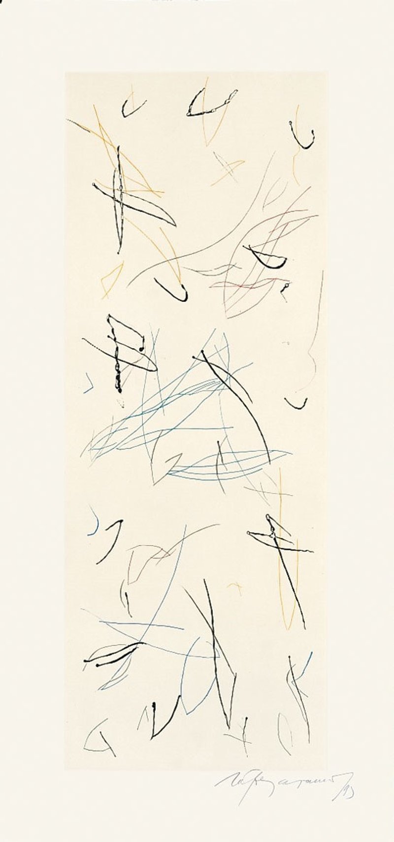 Albert Ràfols-Casamada – Ocells Variant 1-2, 1993 – Ets
