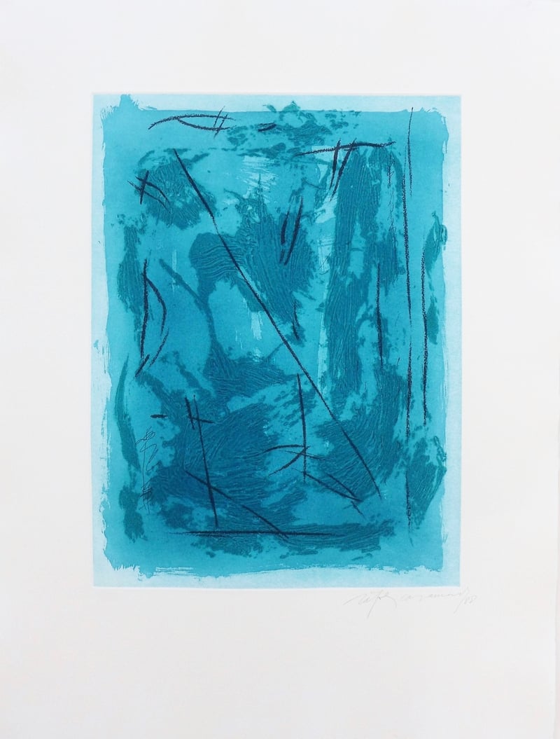 Albert Ràfols-Casamada – Circ-3, 1988 – Gravure