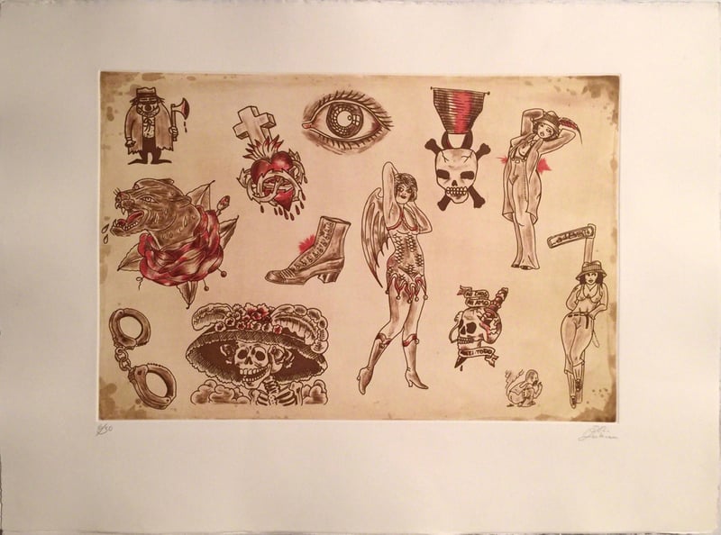 Dr Lakra – Untitled, #3, 2008 – Etching