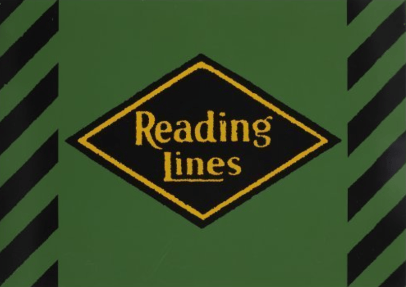 Robert Cottingham – Reading Lines, 1987 – Mixed média