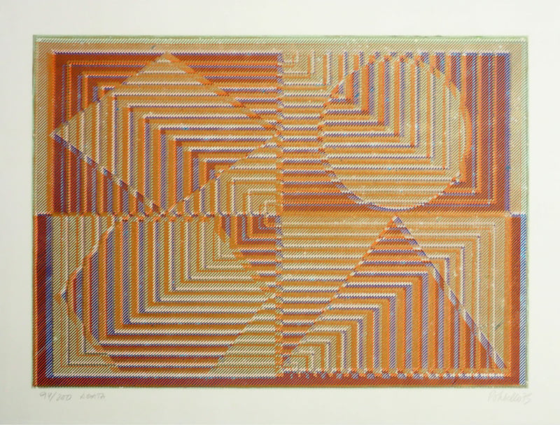 Rogelio Polesello – Ágata, 1975 – Serigraph