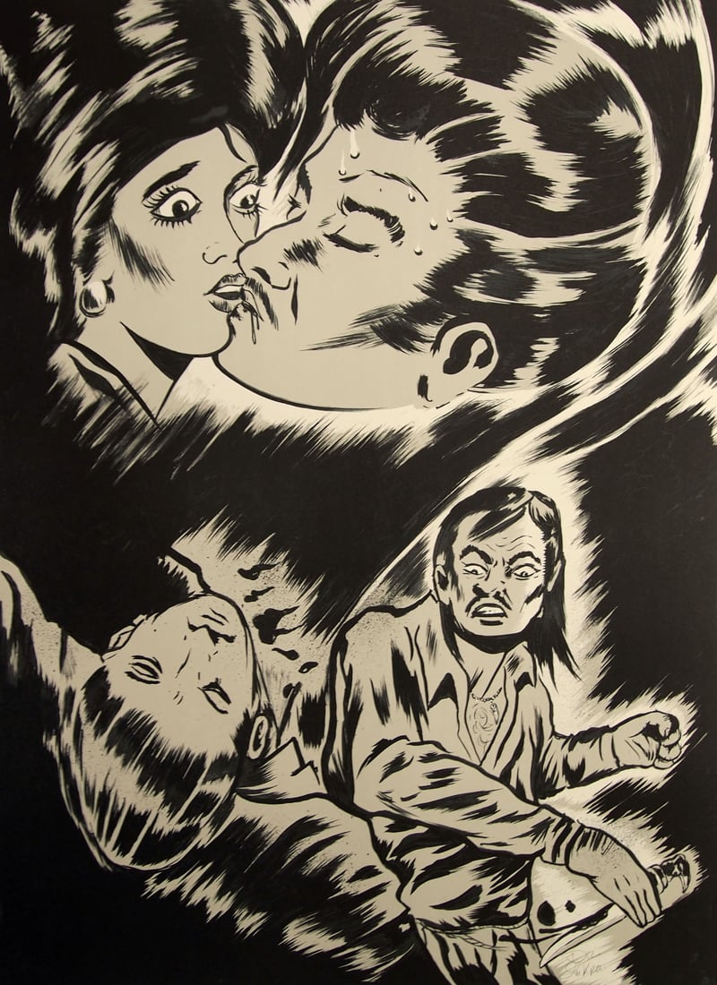 Dr Lakra – Beso, 2009 – Lithographie