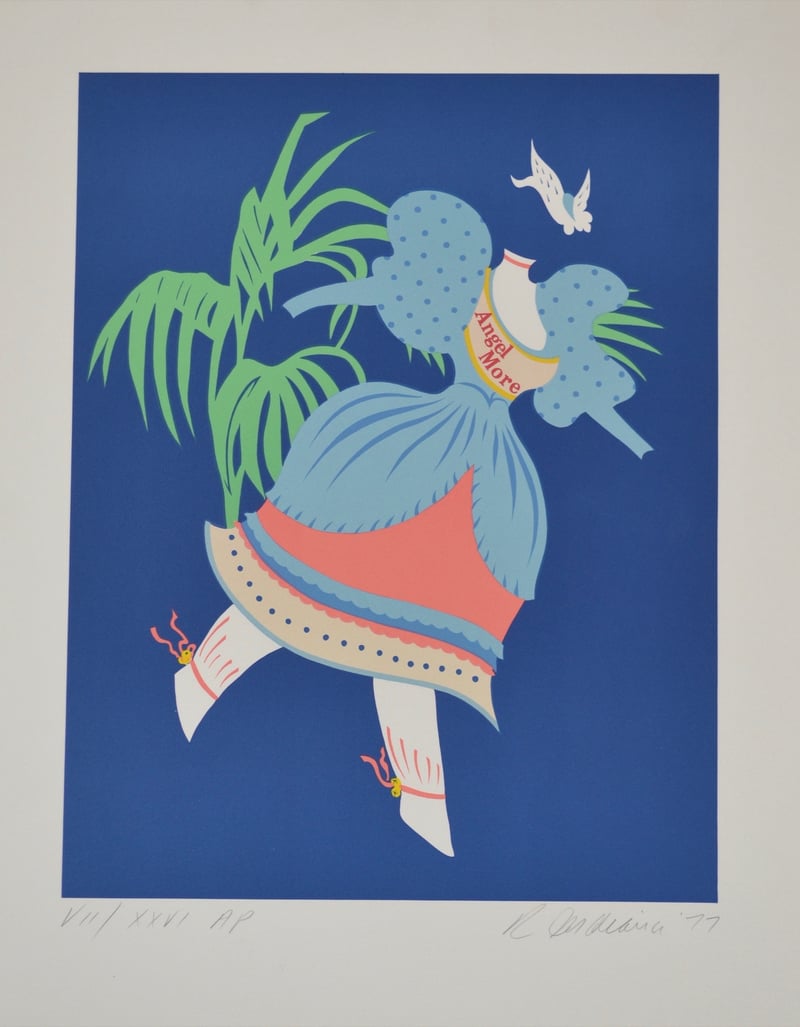 Indiana, Robert | Angel More - Mother of us all portfolio , 1977 — available on Composition Gallery