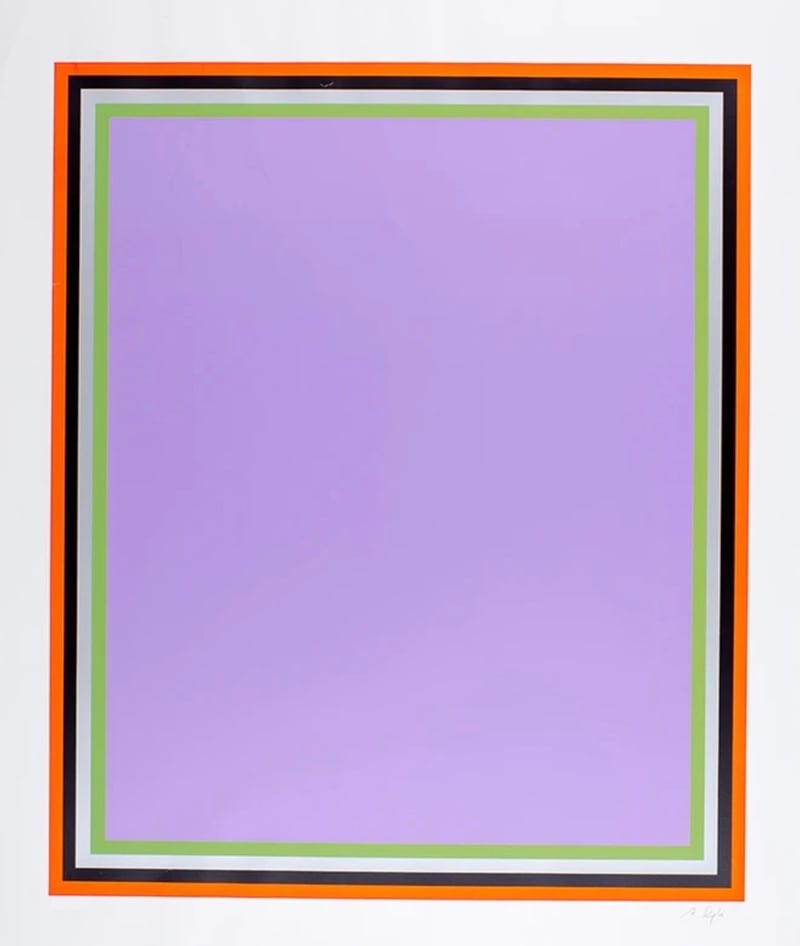 Anselm Reyle – Ohne Titel II, 2005 – Serigrafie Anselm Reyle – Ohne Titel II, 2005 – Serigrafie