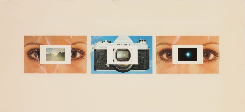 Giulio Paolini – Senza titolo, 1973 – Collage Giulio Paolini – Senza titolo, 1973 – Collage