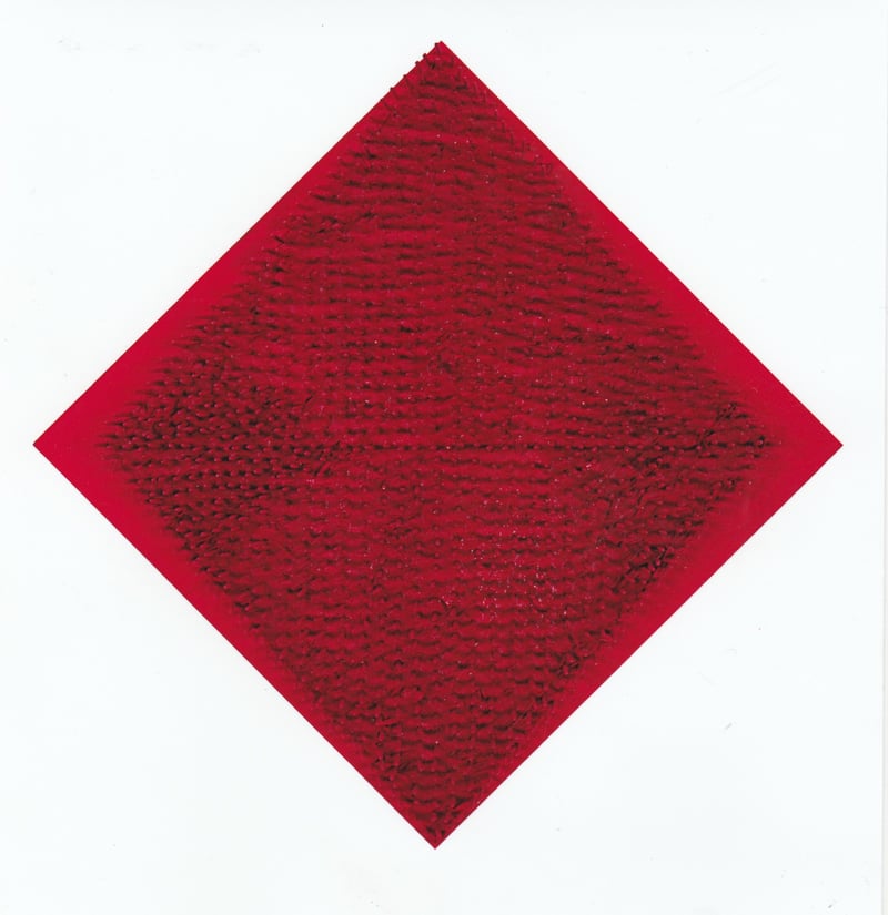 Bernard Aubertin – Clou - with pattern, 1966 – Mixed Media
