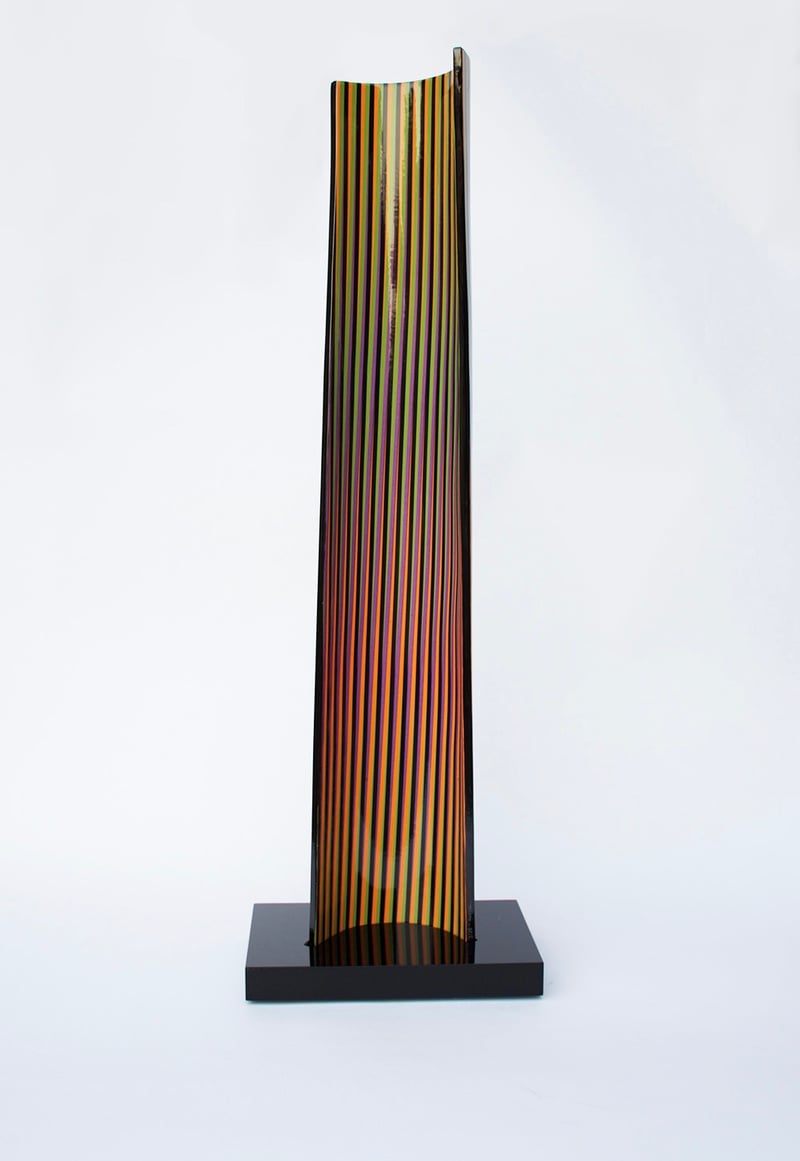 Carlos Cruz-Diez – Cromovela 11 (Big), 2009 – Keramiek Carlos Cruz-Diez – Cromovela 11 (Big), 2009 – Keramiek