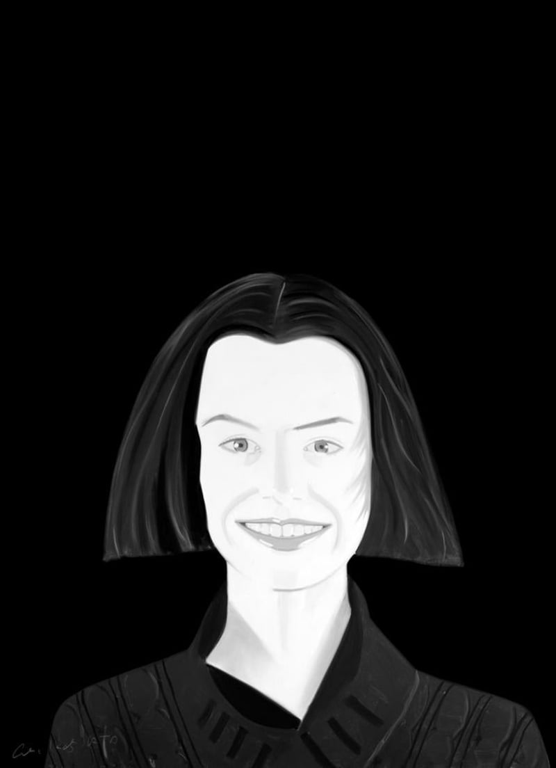 Alex Katz – Katryn, 2017 – Digitaldruck auf Papier Alex Katz – Katryn, 2017 – Digitaldruck auf Papier