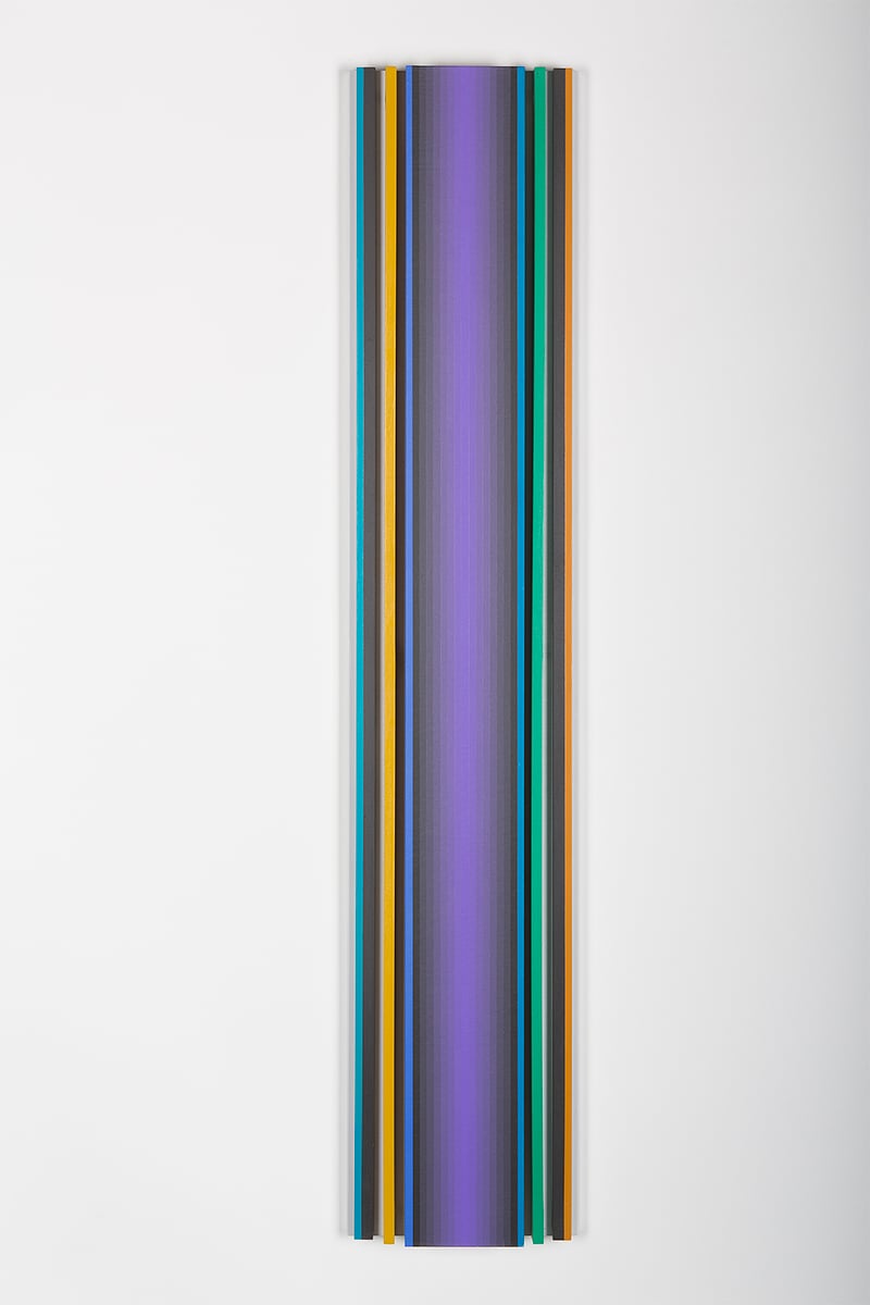 Dario Perez-Flores – Prochromatique mauve, 2016 – Técnica mixta Dario Perez-Flores – Prochromatique mauve, 2016 – Técnica mixta