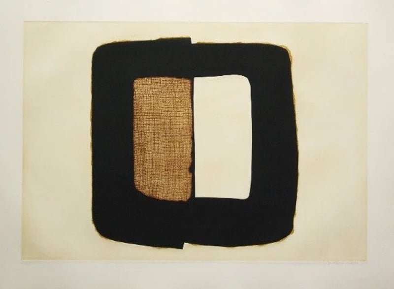 Conrad Marca-Relli – Composition III, 1977 – Grabado Aguatinta Conrad Marca-Relli – Composition III, 1977 – Grabado Aguatinta