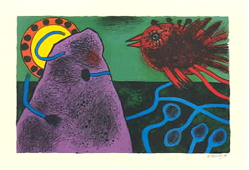 Corneille, Guillaume | Aurore sur la montagne, 1991 — available on Composition Gallery