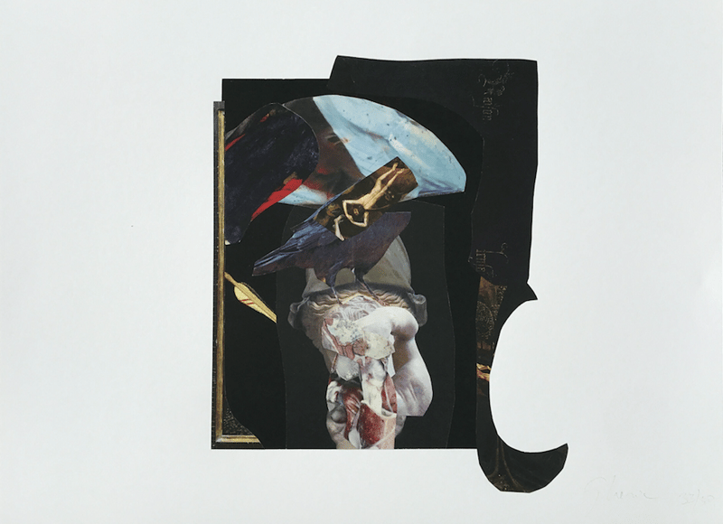 Adrian Ghenie – Lenore, 2020 – Digital Print on paper