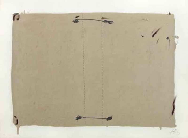 Antoni Tapies – 3. Nocturno Matinal 2, 1970 – Lithograph
