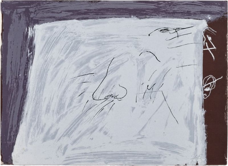 Antoni Tapies – Berliner-Suite 6, 1974 – Lithograph