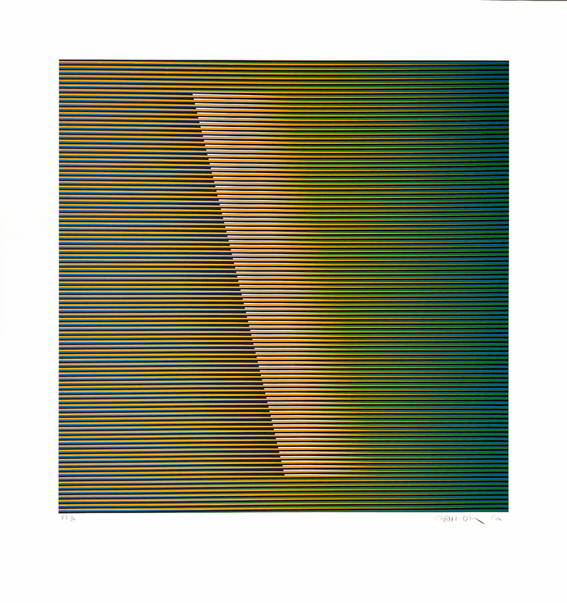 Carlos Cruz-Diez – Medellín 2, 2013 – Serigrafía