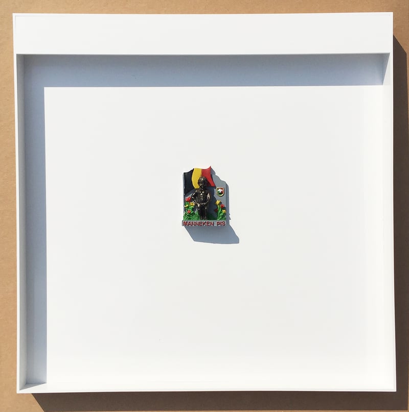 Jonathan Monk – Backside Brussels IV, 2016 – Acrylic sculpture Jonathan Monk – Backside Brussels IV, 2016 – Acrylic sculpture