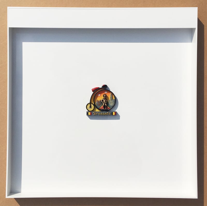 Jonathan Monk – Backside Brussels III, 2016 – Acrylic sculpture