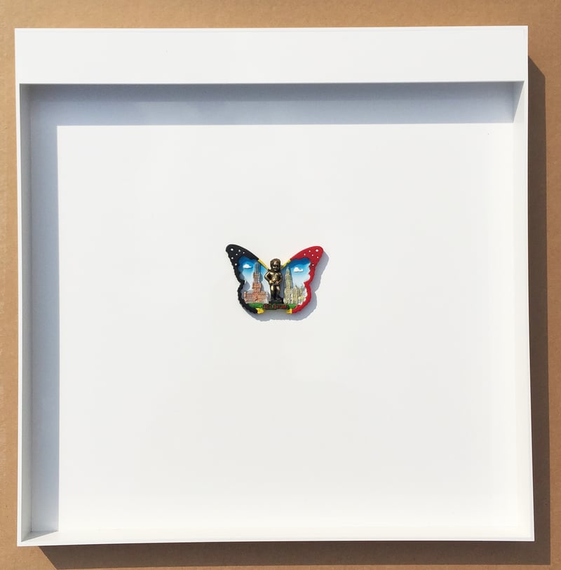 Jonathan Monk – Backside Brussels I, 2016 – Acrylic sculpture
