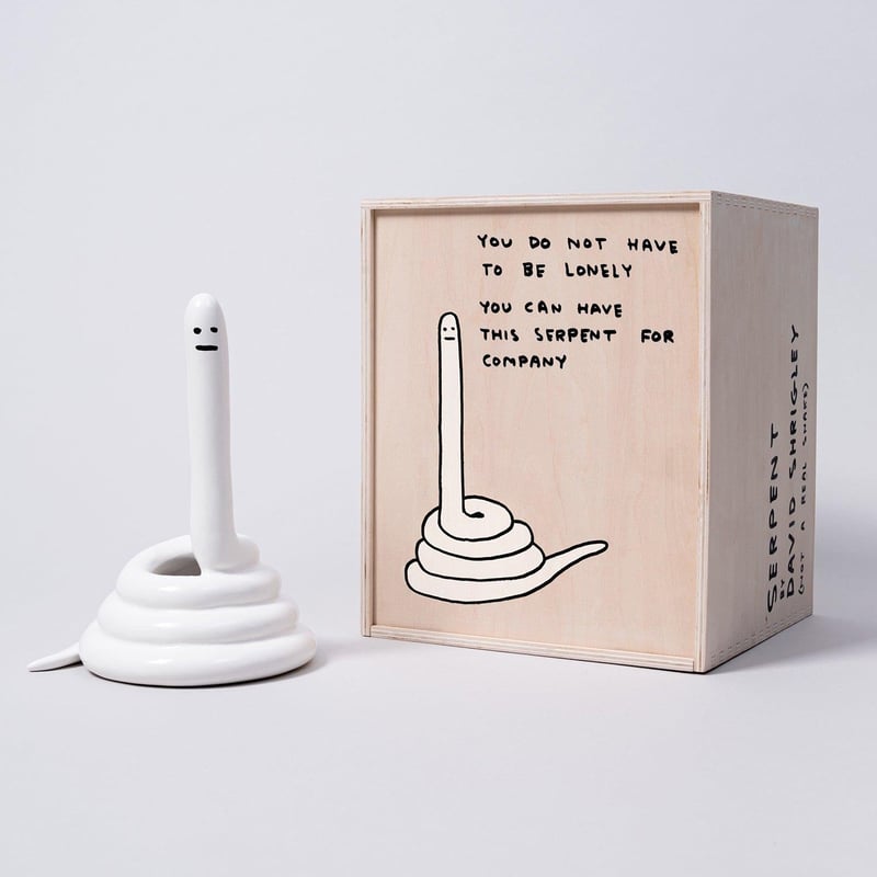 David Shrigley – Serpent, 2020 – Ceramic David Shrigley – Serpent, 2020 – Ceramic