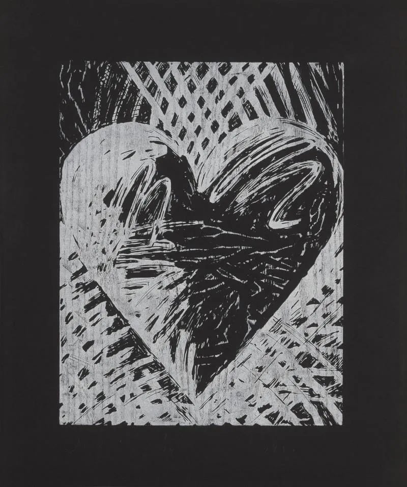Jim Dine – A Night Woodcut, 1982 – Woodcut