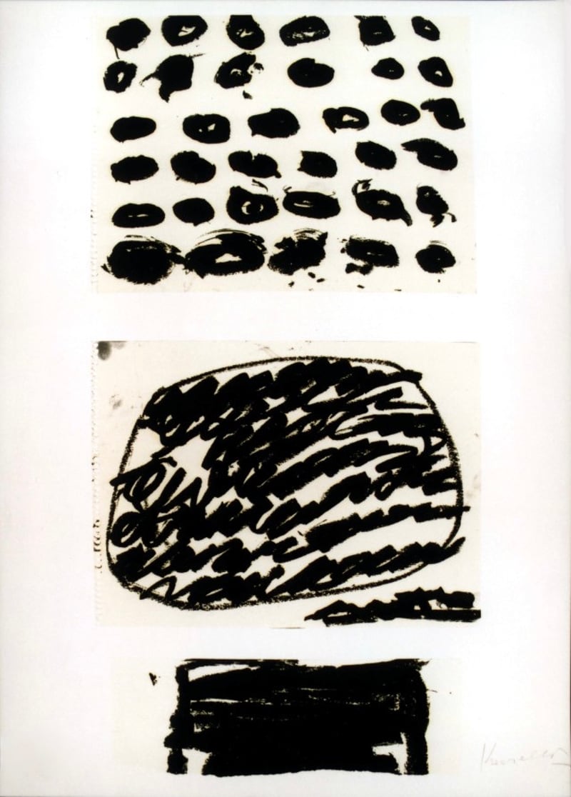 Jannis Kounellis – Homage to Federico Garcia Lorca, 2001 – Siebdruck Jannis Kounellis – Homage to Federico Garcia Lorca, 2001 – Siebdruck