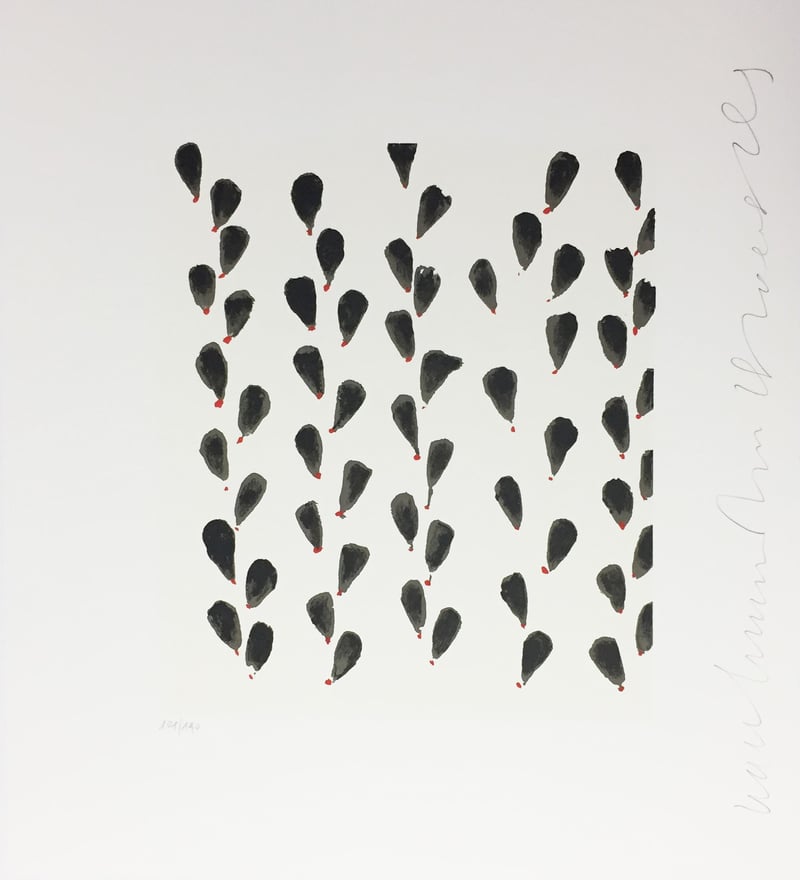 Donald Sultan – Untitled IX, 2008 – Sérigraphie (Screen-print) Donald Sultan – Untitled IX, 2008 – Sérigraphie (Screen-print)