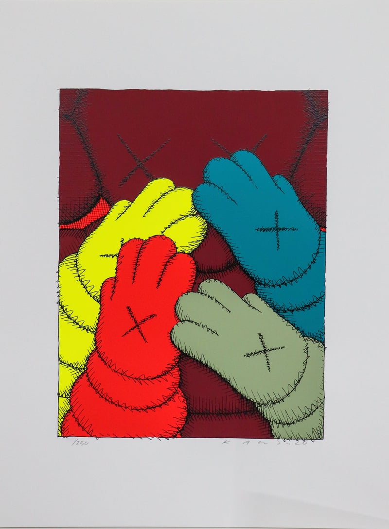 KAWS – Untitled IX (Urge), 2020 – Silkscreen