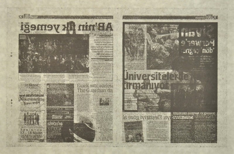 Jacob Kassay – Untitled 2/10 (Radikal), 2013 – Lithographie
